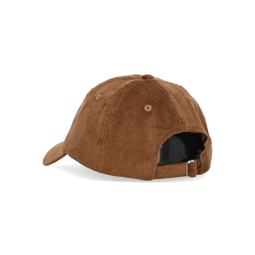 cappellino visiera curva uomo bloody corduroy hat BROWN