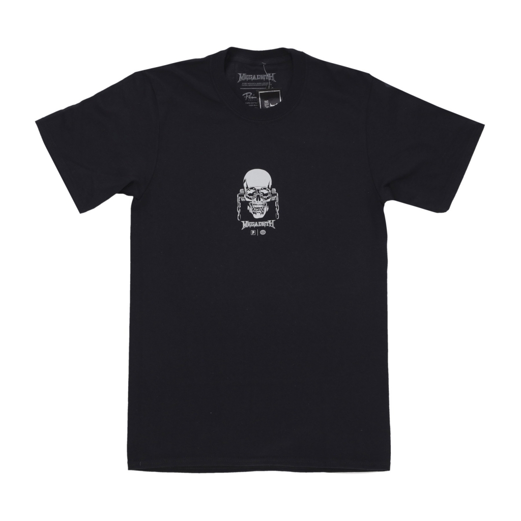 maglietta uomo time tee x megadeth BLACK