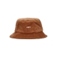 cappello da pescatore uomo bold cord bucket hat BROWN