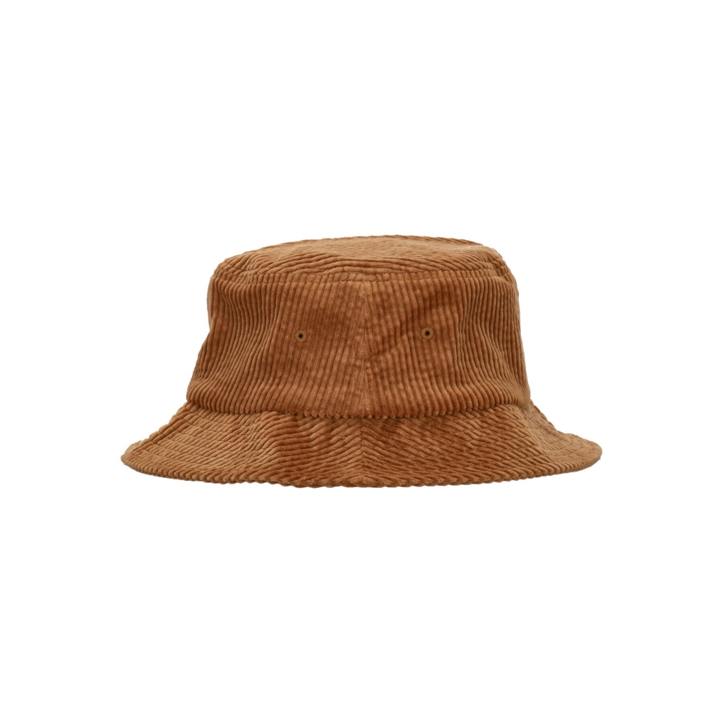 cappello da pescatore uomo bold cord bucket hat BROWN