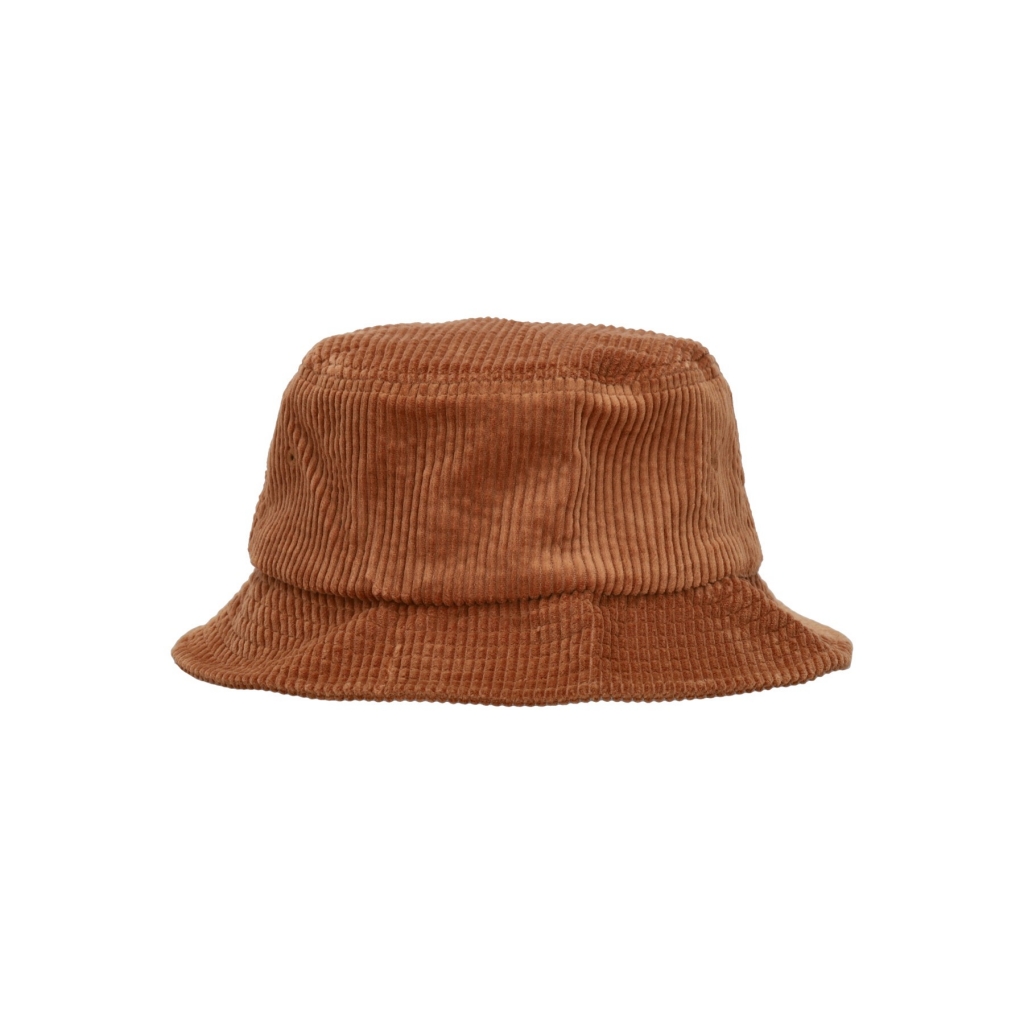 cappello da pescatore uomo bold cord bucket hat BROWN