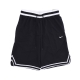 pantaloncino tipo basket uomo dri fit dna 10in shorts BLACK/WHITE