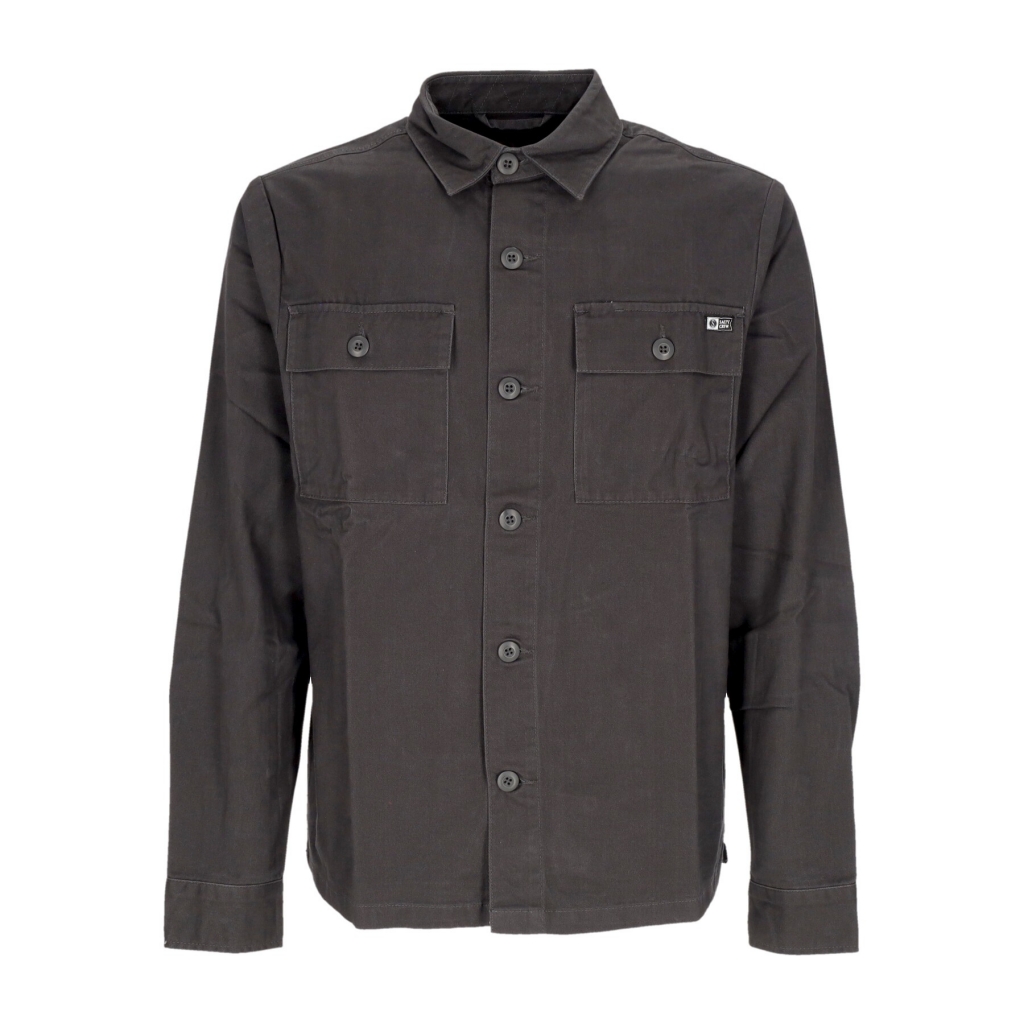 camicia manica lunga uomo ranger l/s woven FADED BLACK