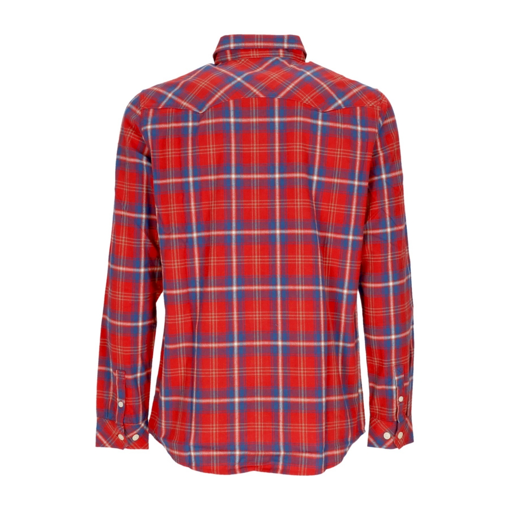 camicia manica lunga uomo herdsman flannel l/s shirt RED