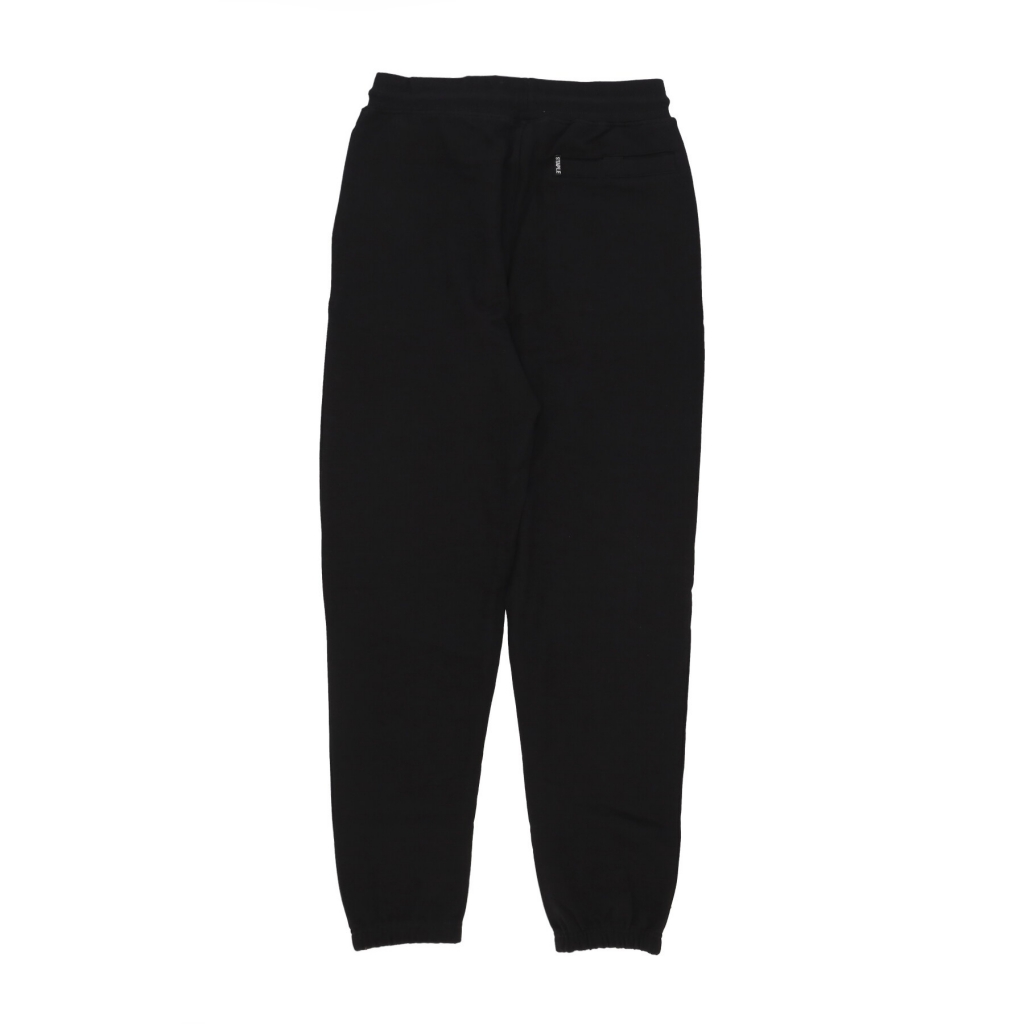 pantalone tuta leggero uomo flock logo sweatpant BLACK