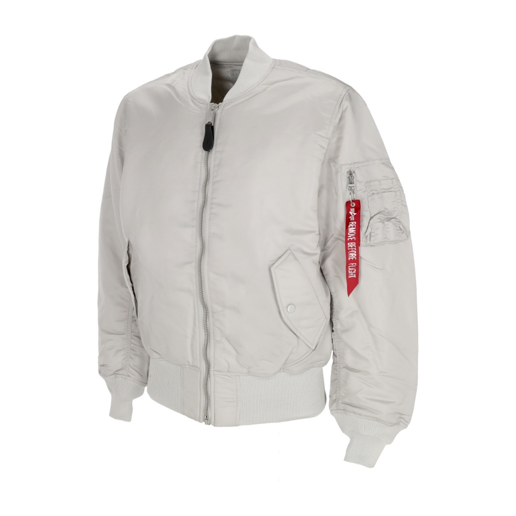 giubbotto bomber uomo ai ma-1 PASTEL GREY