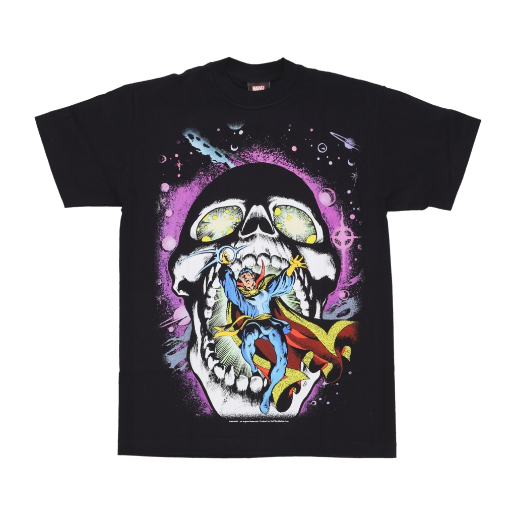 maglietta uomo strange skull tee x avengers BLACK