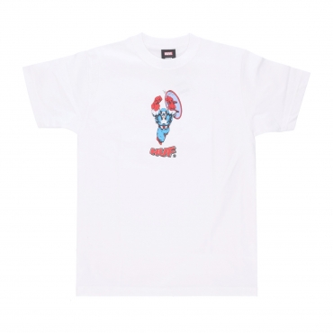 maglietta uomo cap no cap tee x avengers WHITE