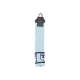 calza media uomo lower case crew sock LIGHT BLUE