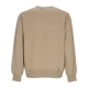 felpa girocollo uomo label logo crewneck LEMON PEPPER