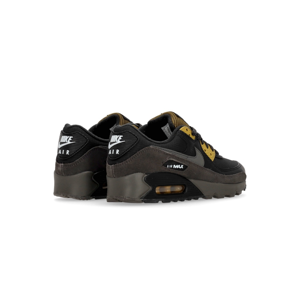 scarpa bassa uomo air max 90 BLACK/MEDIUM ASH/BRONZINE/BLUE TINT