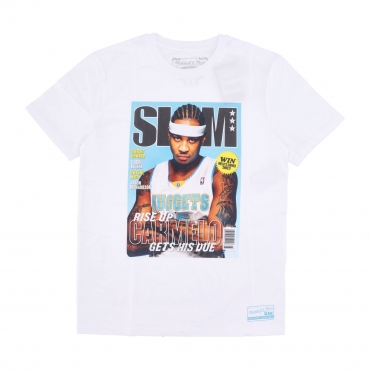 maglietta uomo nba slam cover tee dennug WHITE