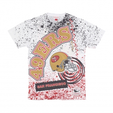 maglietta uomo nfl team burst sublimated tee saf49e WHITE/ORIGINAL TEAM COLORS