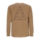 maglietta manica lunga uomo set triple triangle l/s tee CAMEL