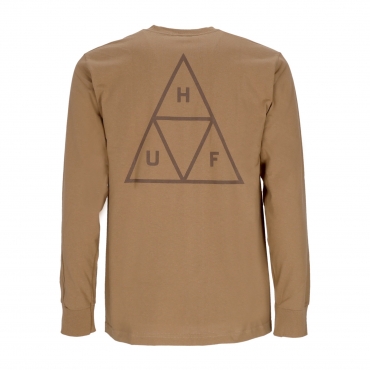 maglietta manica lunga uomo set triple triangle l/s tee CAMEL