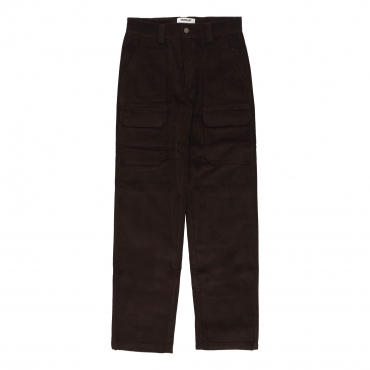 pantalone lungo uomo cord fatigue pant BROWN