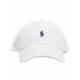 Cappello da baseball con logo bianco