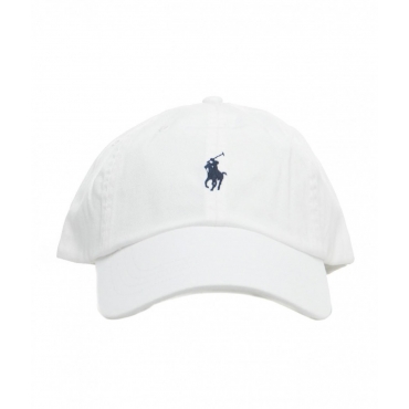 Cappello da baseball con logo bianco