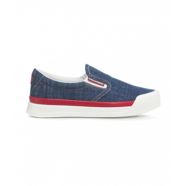 Sneakers slip-on New Jersey blu scuro