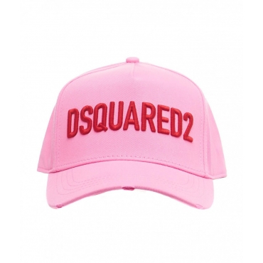 Cappellino da baseball con logo pink
