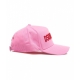 Cappellino da baseball con logo pink