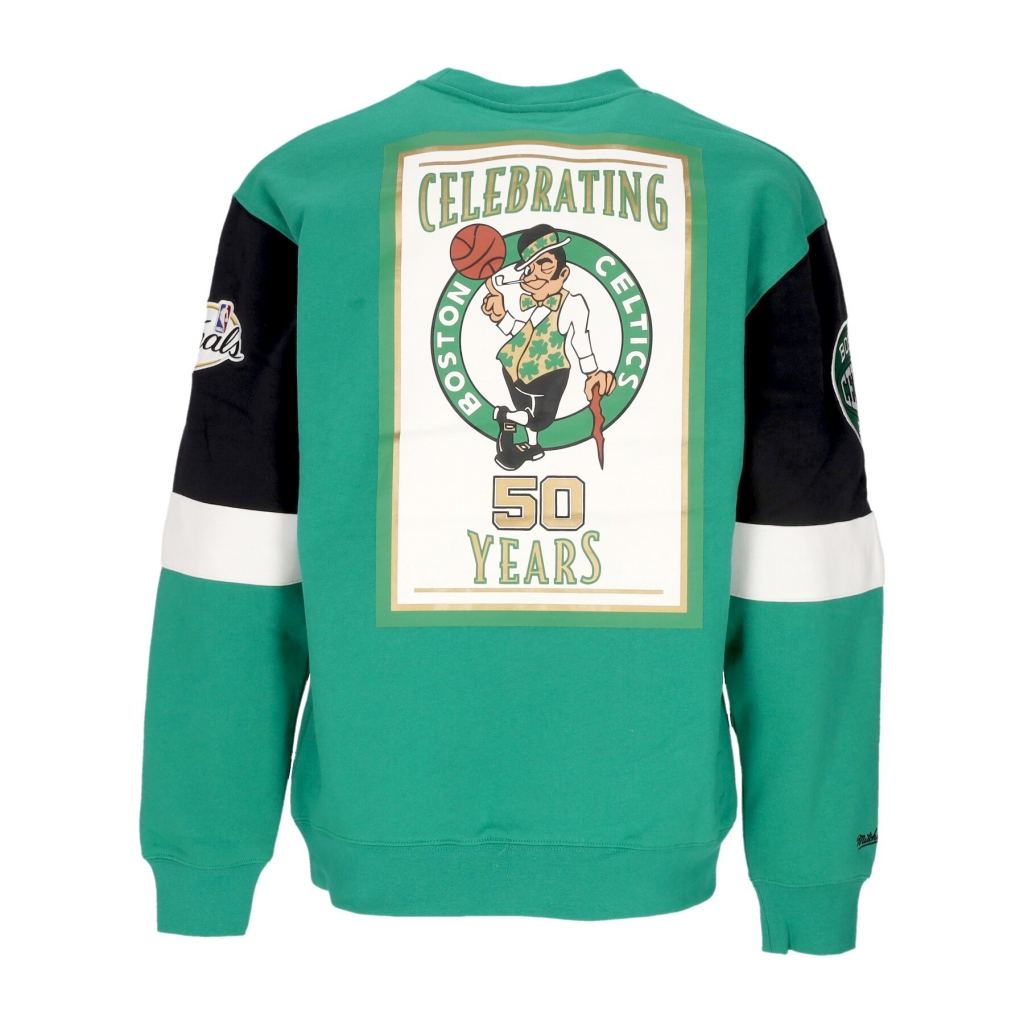 felpa girocollo uomo nba all over crew 30 boscel ORIGINAL TEAM COLORS