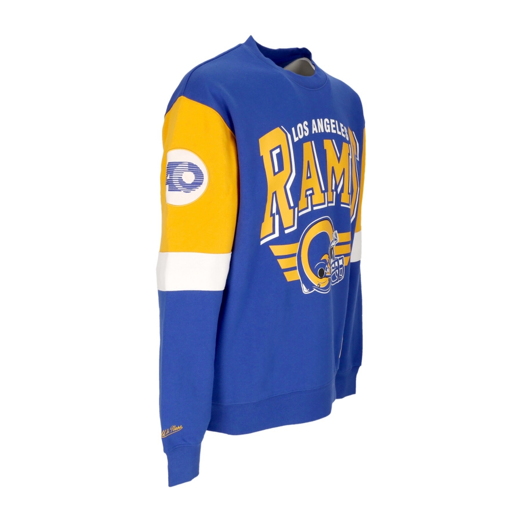 felpa girocollo uomo nfl all over crew 30 losram ORIGINAL TEAM COLORS
