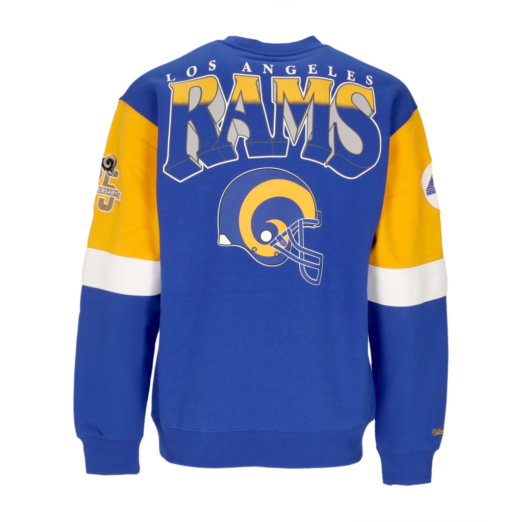 felpa girocollo uomo nfl all over crew 30 losram ORIGINAL TEAM COLORS