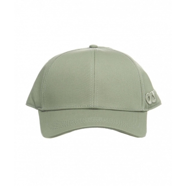 Cappellino da baseball con logo verde