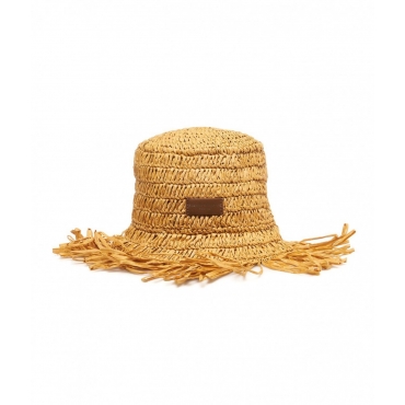 Cappello di paglia marrone
