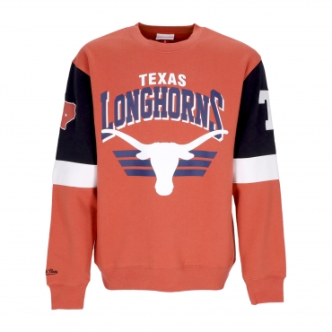 felpa girocollo uomo ncaa all over crew 30 texagg ORIGINAL TEAM COLORS