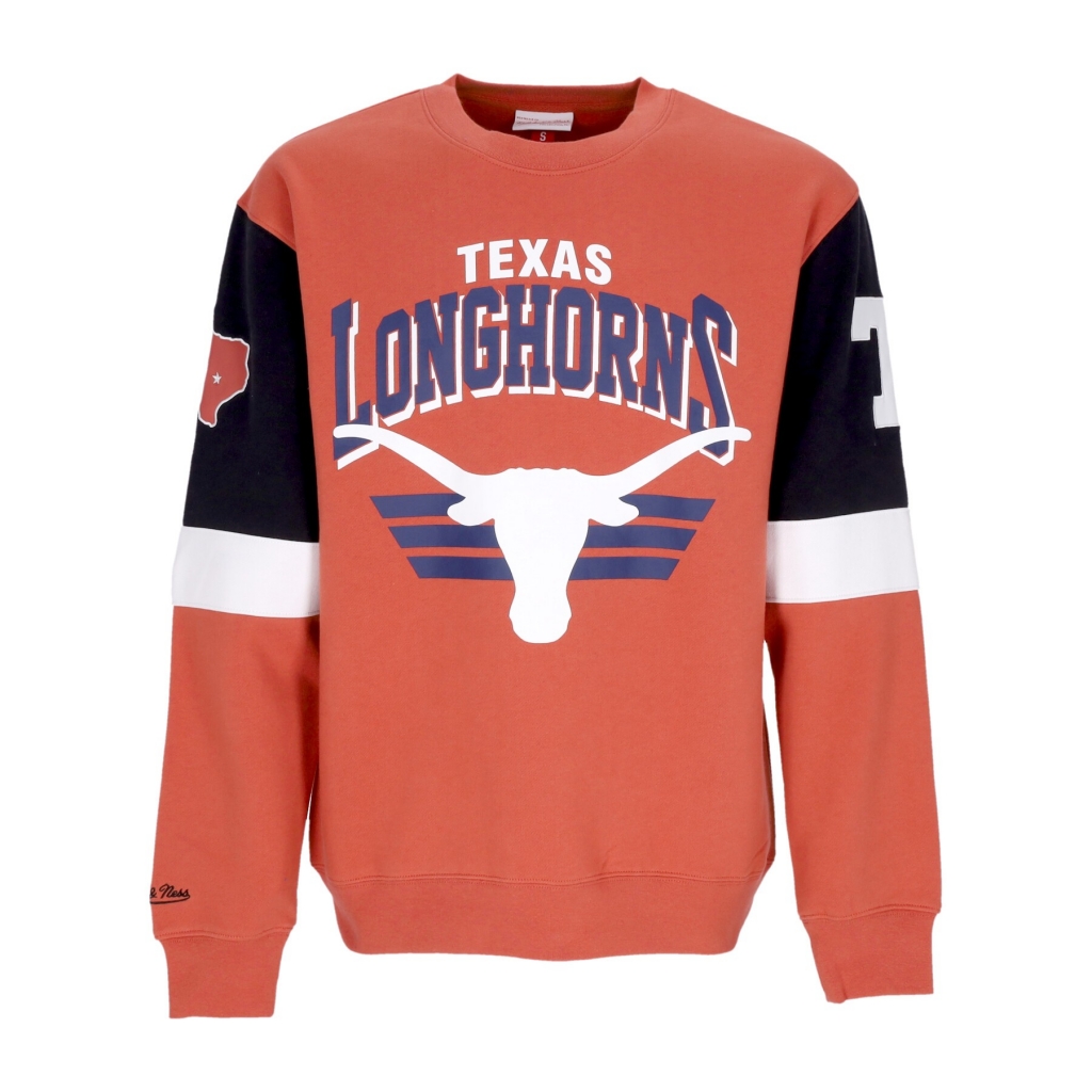 felpa girocollo uomo ncaa all over crew 30 texagg ORIGINAL TEAM COLORS