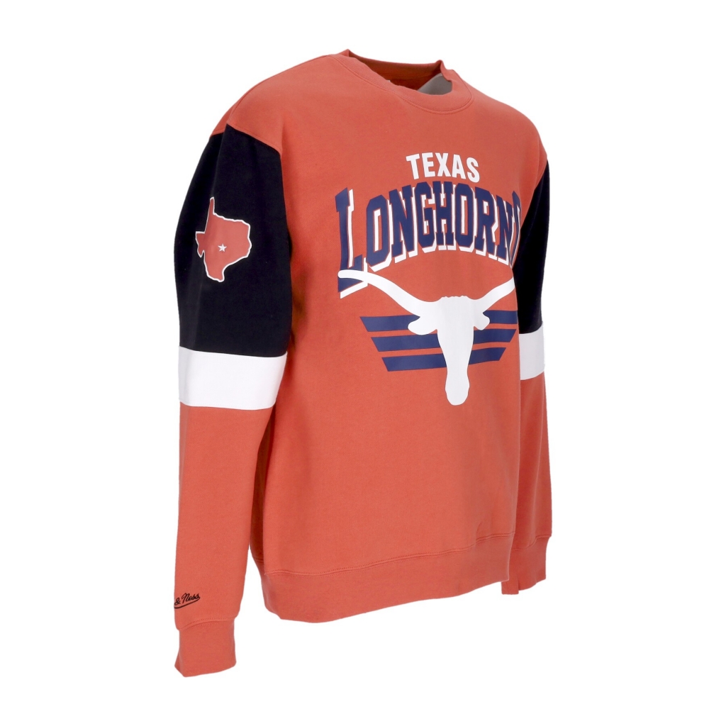 felpa girocollo uomo ncaa all over crew 30 texagg ORIGINAL TEAM COLORS