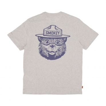 maglietta uomo forest future tee x smokey bear OATMEAL HEATHER