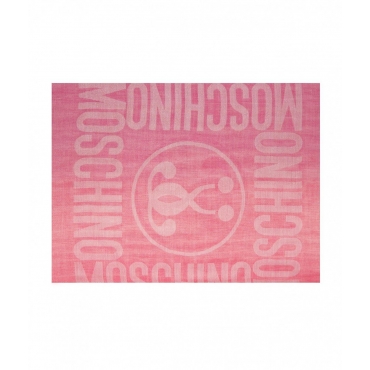 Sciarpa con logo pink