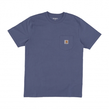 maglietta uomo pocket tee HUDSON BLUE