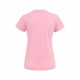 T-shirt with embroidered logo pink