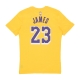 maglietta uomo nba essential tee no 23 lebron james loslak AMARILLO