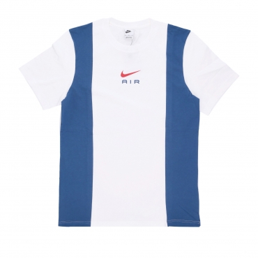 maglietta uomo sportswear air top WHITE/COURT BLUE