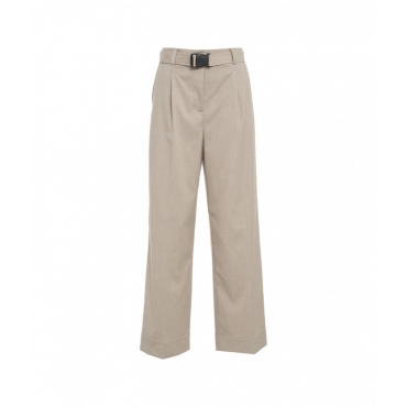 Pantaloni Sharo beige