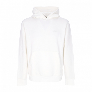 felpa cappuccio uomo club hoodie pullover basketball SAIL/SAIL/WHITE