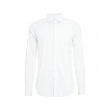 Camicia in cotone bianco