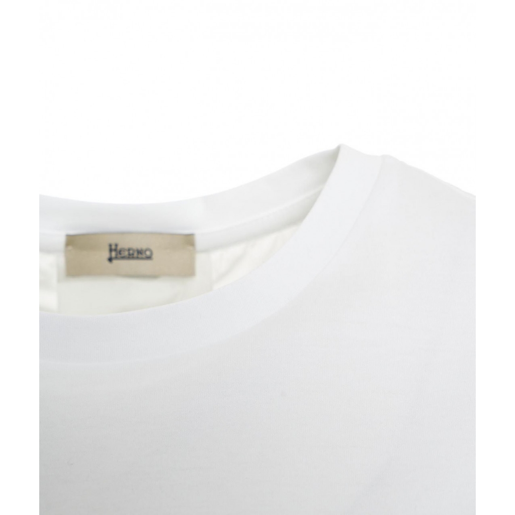 T-shirt con coulisse bianco