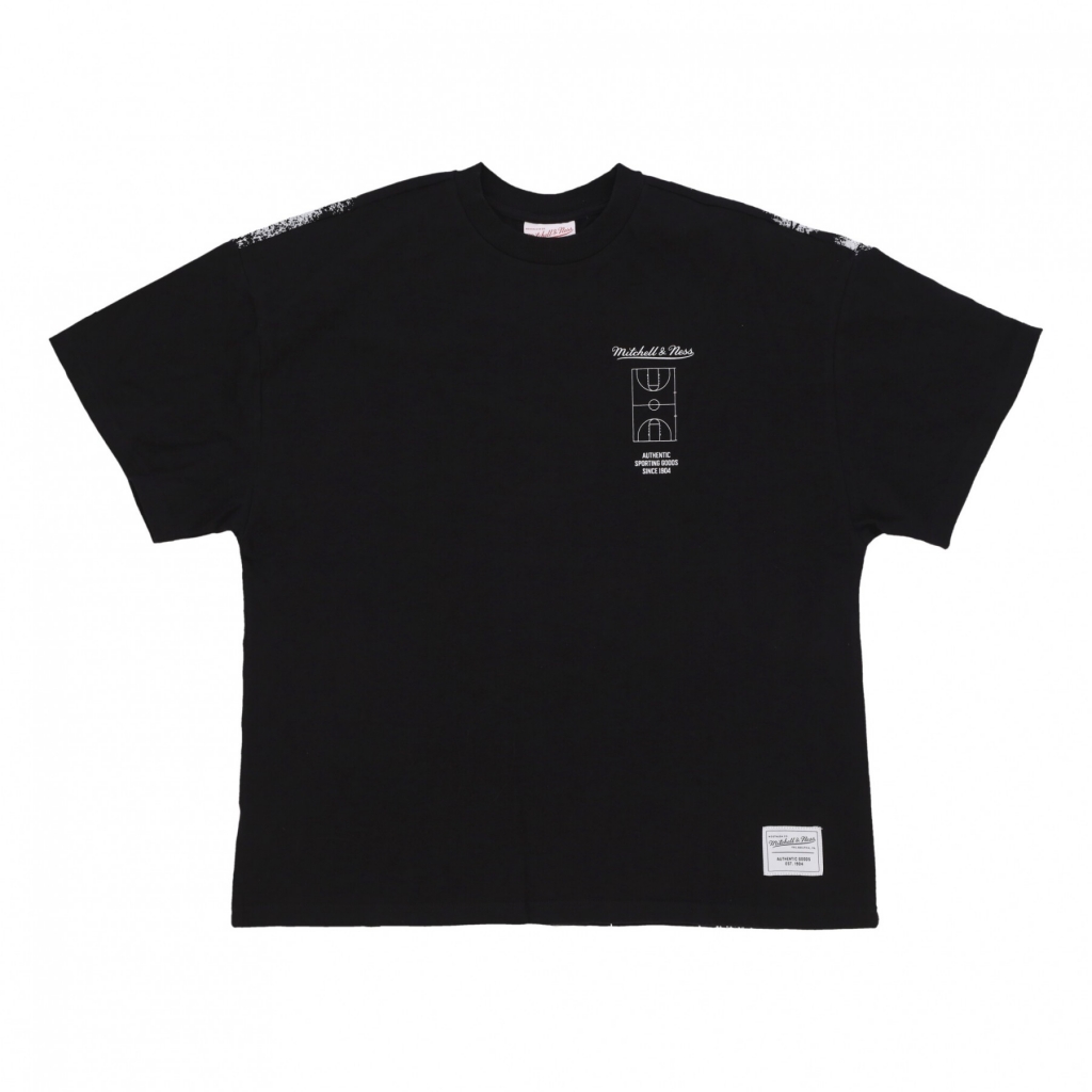maglietta uomo arena premium basketball tee BLACK
