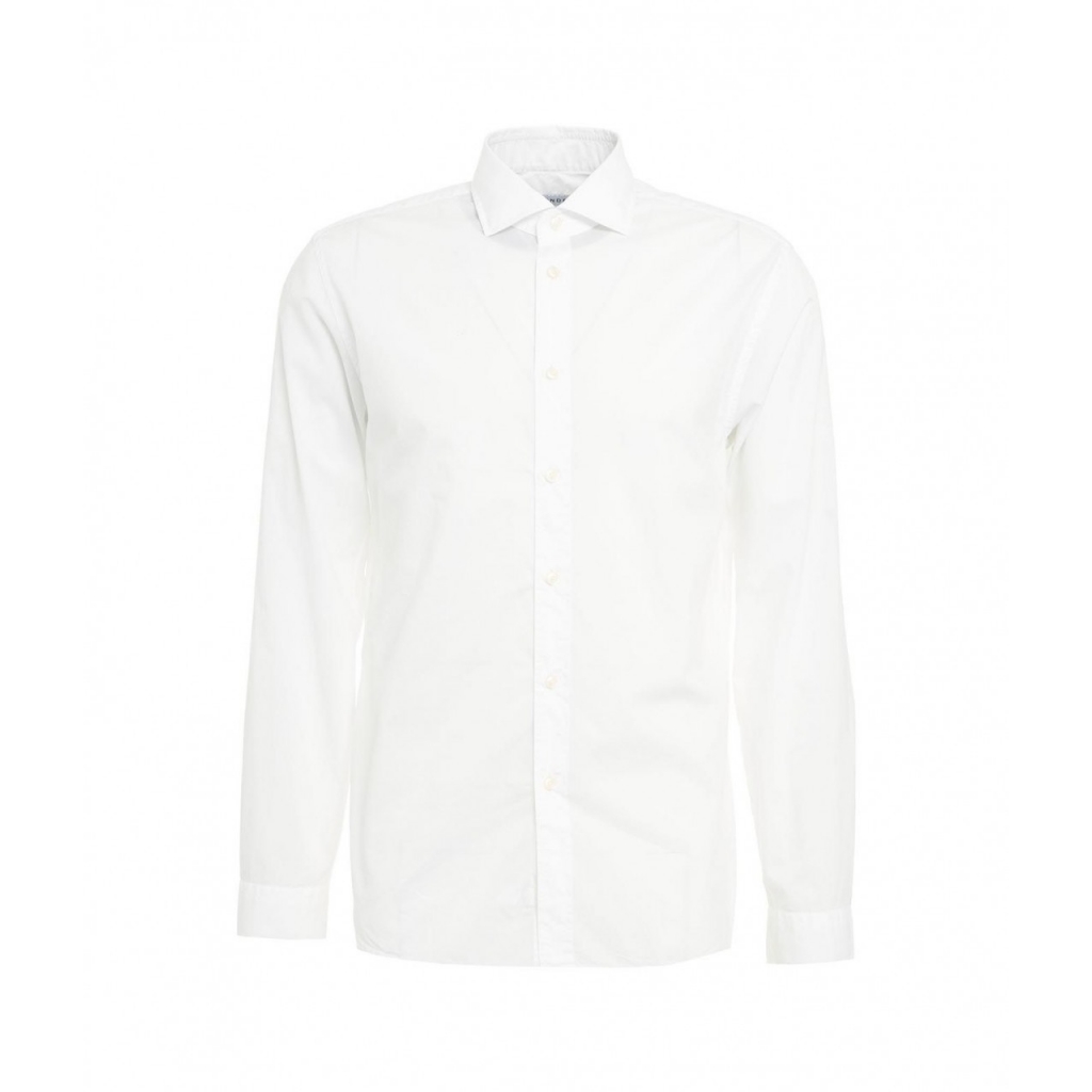 Camicia in cottone bianco