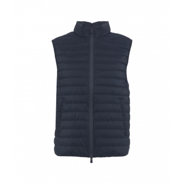 Gilet trapuntato blu