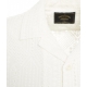 Camicia in broderie anglais bianco