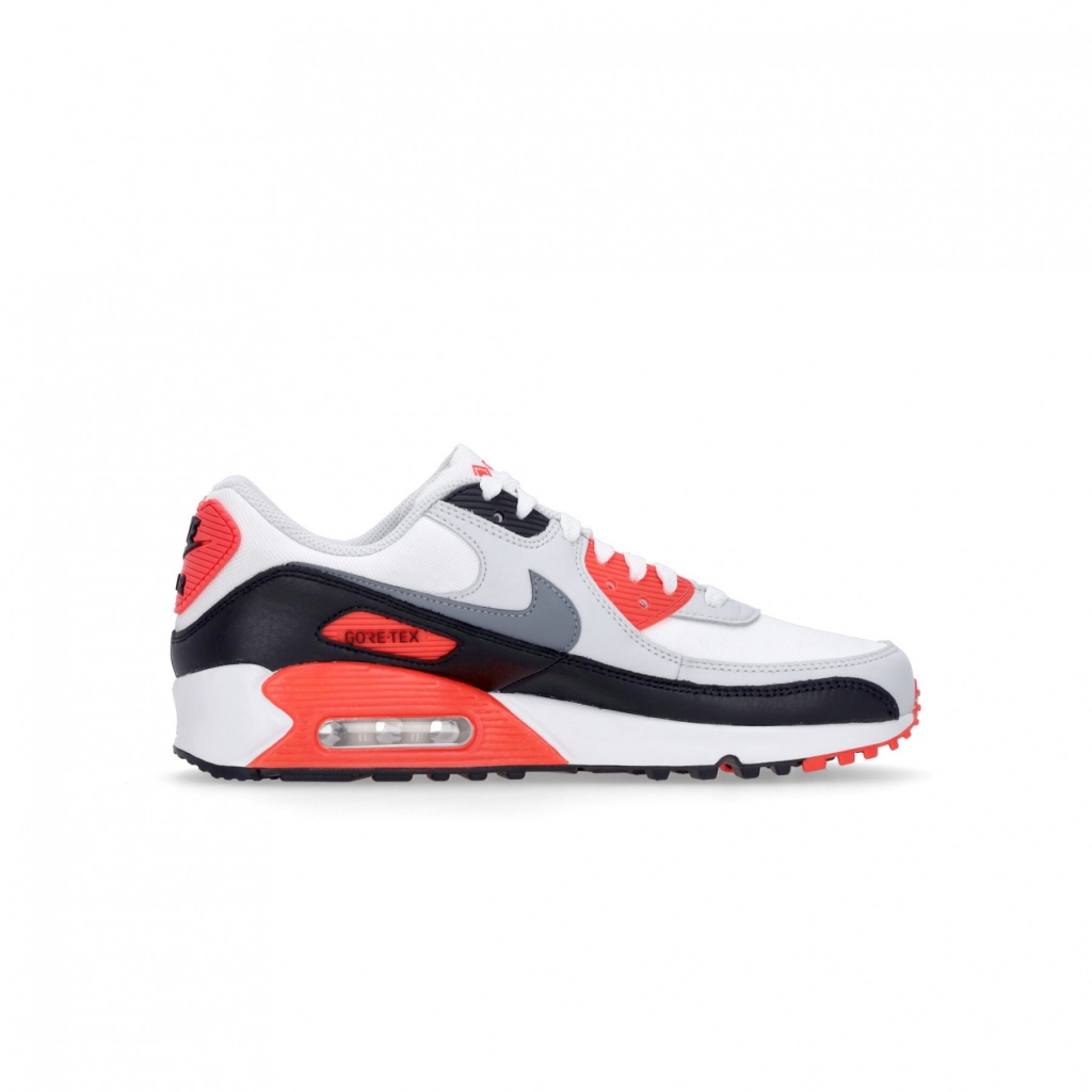 scarpa bassa uomo air max 90 gore tex SUMMIT WHITE/COOL GREY/BRIGHT CRIMSON
