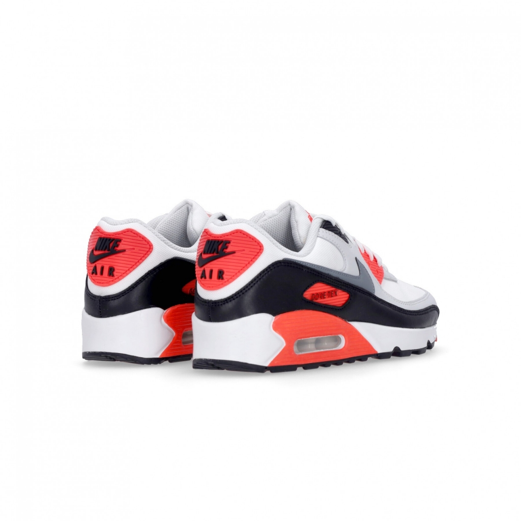 scarpa bassa uomo air max 90 gore tex SUMMIT WHITE/COOL GREY/BRIGHT CRIMSON