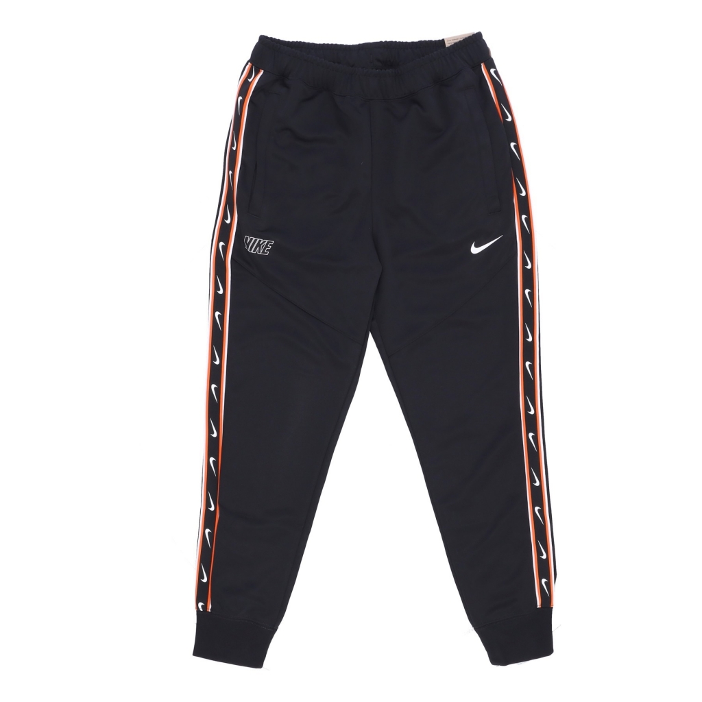 pantalone tuta uomo sportswear repeat sw pk jogger BLACK/BLACK/WHITE